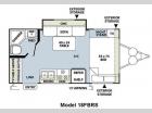 Floorplan - 2011 Forest River RV Flagstaff Micro Lite 18FBRS