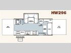 Floorplan - 2011 Forest River RV Rockwood High Wall Series HW296