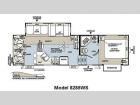 Floorplan - 2011 Forest River RV Rockwood Signature Ultra Lite 8285WS