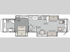 Floorplan - 2011 Holiday Rambler Endeavor 43 DFT