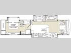 Floorplan - 2006 Fleetwood RV Bounder Diesel 38N