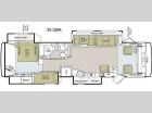 Floorplan - 2011 Tiffin Motorhomes Allegro 35 QBA