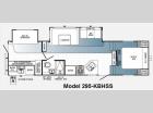 Floorplan - 2011 Palomino Puma 295-KBHSS