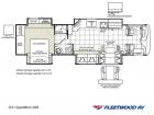 Floorplan - 2011 Fleetwood RV Expedition 36M