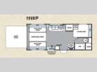 Floorplan - 2011 Forest River RV Cherokee Wolf Pack Sport 19WP