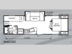 Floorplan - 2012 Skyline Koala 25DS