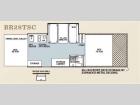 Floorplan - 2012 Forest River RV Flagstaff MAC LTD Series BR28TSC
