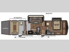 Floorplan - 2012 Keystone RV Fuzion 305