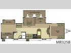 Floorplan - 2012 Open Range RV Mesa Ridge MR325B