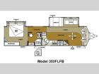 Floorplan - 2012 Forest River RV Wildwood DLX 353FLFB