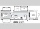 Floorplan - 2012 Palomino Sabre 32QBTS