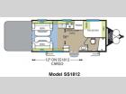 Floorplan - 2012 Forest River RV Stealth Limited Edition SS1812