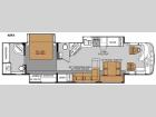 Floorplan - 2012 Thor Motor Coach Tuscany 40FX