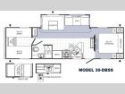 Floorplan - 2013 Palomino Puma 30-DBSS