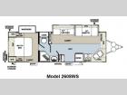 Floorplan - 2013 Forest River RV Rockwood Ultra Lite 2608WS