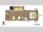 Floorplan - 2013 CrossRoads RV Zinger ZT25SB