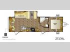 Floorplan - 2013 CrossRoads RV Zinger ZT27RL