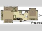 Floorplan - 2013 Open Range RV Roamer RT320RES