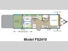 Floorplan - 2013 Forest River RV Stealth Limited Edition FS2410