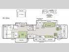 Floorplan - 2013 Tiffin Motorhomes Allegro RED 38 QRA