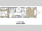 Floorplan - 2013 Forest River RV Summit 40BH