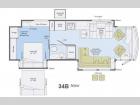 Floorplan - 2013 Winnebago Journey 34B