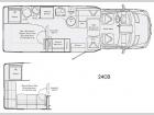 Floorplan - 2013 Leisure Travel Libero 24CB