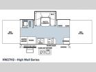 Floorplan - 2013 Forest River RV Flagstaff High Wall HW27KS