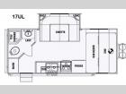 Floorplan - 2013 Pacific Coachworks Tango 17UL Ultra Lite