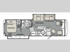 Floorplan - 2013 Monaco Monarch 34 SBD