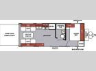 Floorplan - 2013 Forest River RV XLR Nitro 24FQS