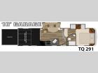 Floorplan - 2014 Heartland Torque TQ 291