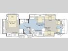 Floorplan - 2007 Monaco Camelot 40PDQ