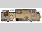Floorplan - 2014 Keystone RV Retreat 39FDEN