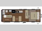 Floorplan - 2014 Keystone RV Summerland 2600TB