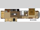 Floorplan - 2014 Heartland Bighorn 3570RS