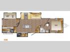 Floorplan - 2014 CrossRoads RV Zinger ZT33BH