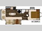 Floorplan - 2014 Heartland Sundance 288RLS