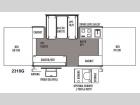 Floorplan - 2014 Forest River RV Rockwood Freedom Series 2318G