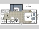 Floorplan - 2014 Dutchmen RV Kodiak 221RBSL