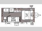 Floorplan - 2014 Forest River RV Flagstaff Micro Lite 19FD