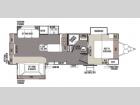 Floorplan - 2014 Forest River RV Rockwood Ultra Lite 2703WS