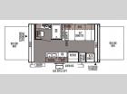 Floorplan - 2014 Forest River RV Rockwood Roo 17