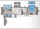 Floorplan - 2014 Jayco Eagle Premier 361REQS