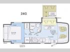 Floorplan - 2014 Winnebago View Profile 24G