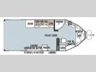 Floorplan - 2013 Forest River RV Work and Play 21VFB
