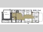 Floorplan - 2014 Forest River RV Sunseeker 3050S Ford