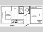 Floorplan - 2014 Palomino Canyon Cat 17RDC