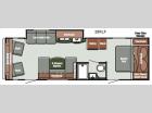 Floorplan - 2014 Gulf Stream RV Gulf Breeze Ultra Lite 28 RLF
