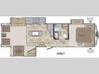 Floorplan - 2014 Keystone RV Cougar X-Lite 31RLT